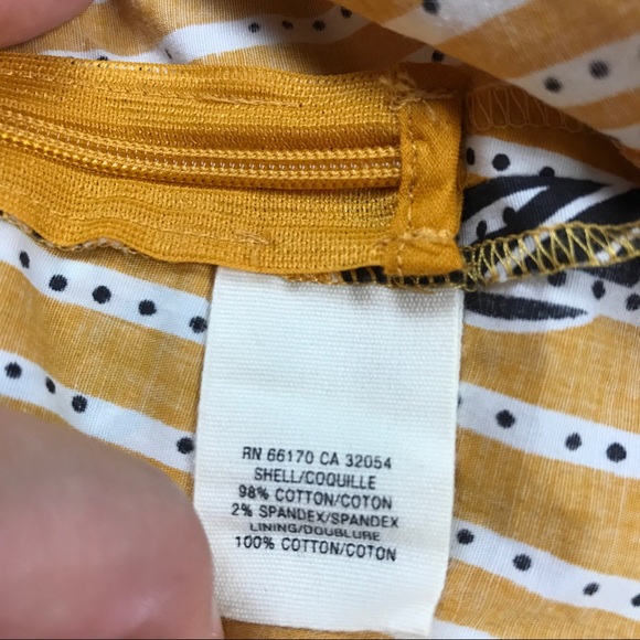 Anthropology Brand "Floreat" Strapless Top. - Picture 6 of 8